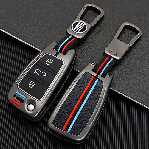 Metal auto flip key fob - metal,