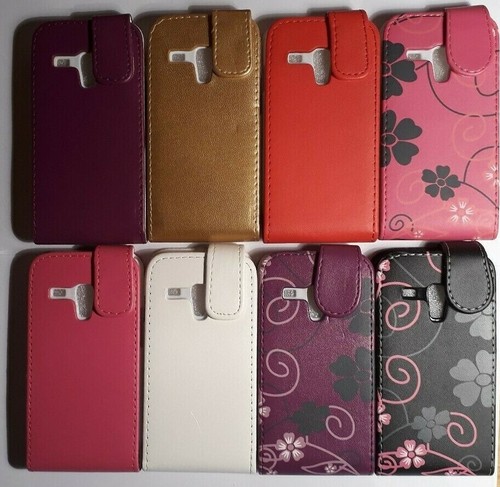 Vertical style leather flip - style, pu