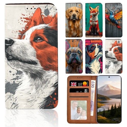 Graffiti animal design leather - graffiti,