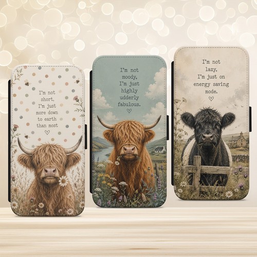 Highland cow funny quote - highland,