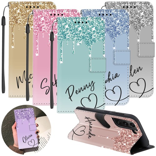 Personalised case flip wallet - case,
