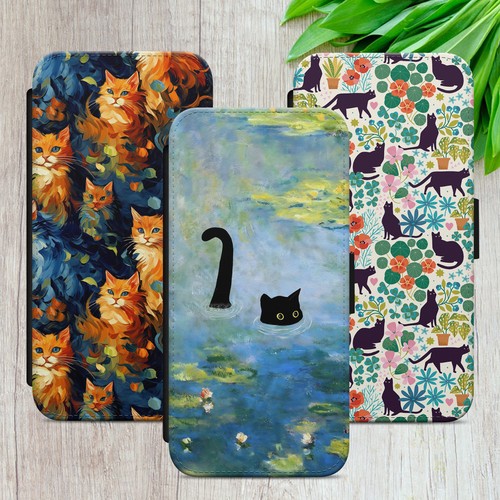 Cats flip case - cats,